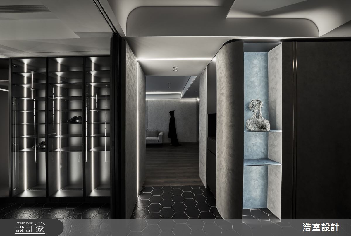 90坪中古屋(5~15年)＿日式無印風玄關案例圖片＿浩室設計＿浩室_中悅。K2+N2之3