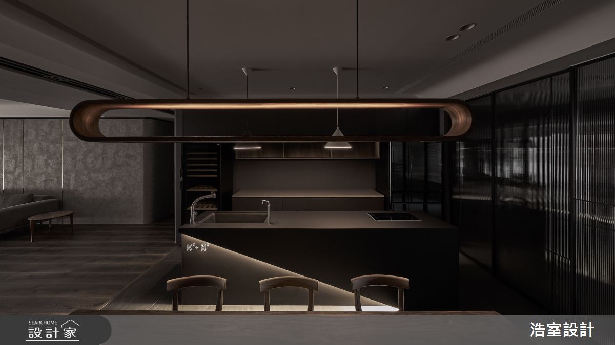 90坪中古屋(5~15年)＿日式無印風吧檯案例圖片＿浩室設計＿浩室_中悅。K2+N2之10