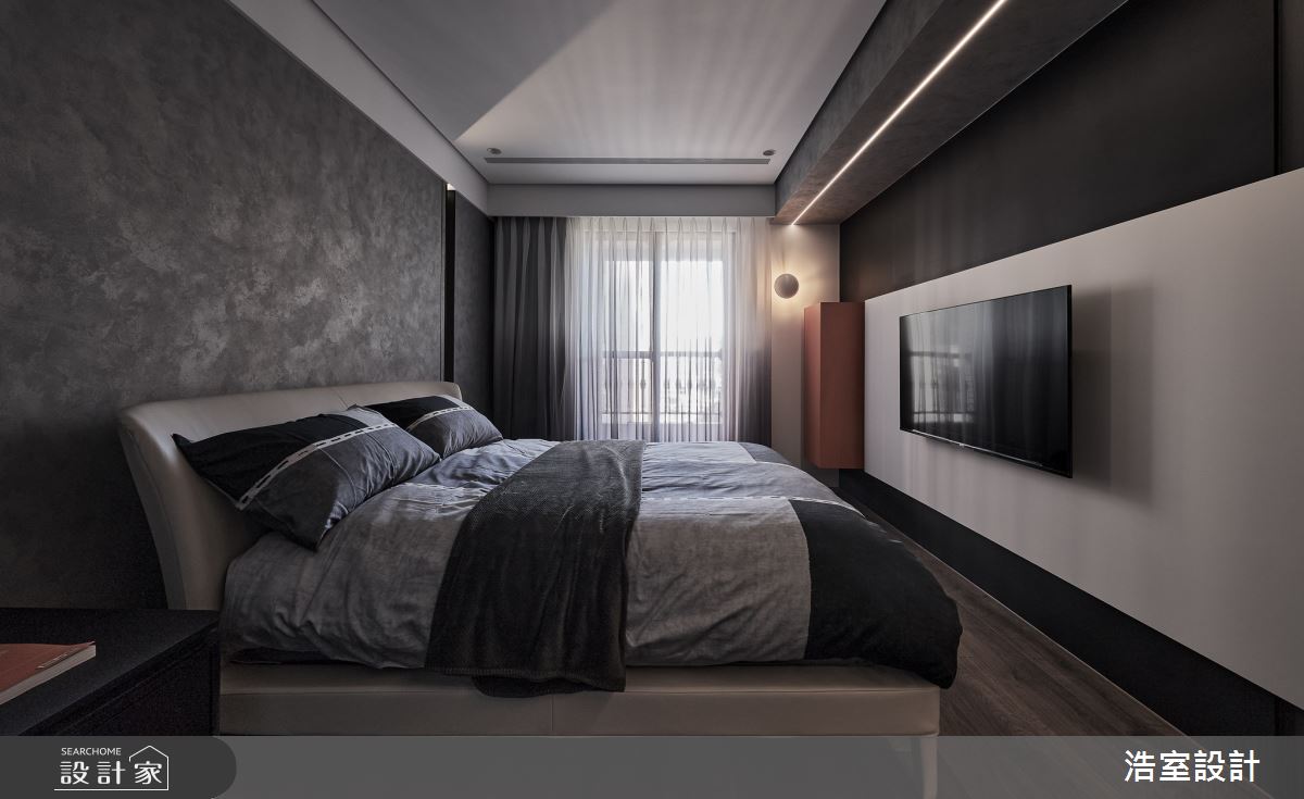 90坪中古屋(5~15年)＿日式無印風臥室案例圖片＿浩室設計＿浩室_中悅。K2+N2之15