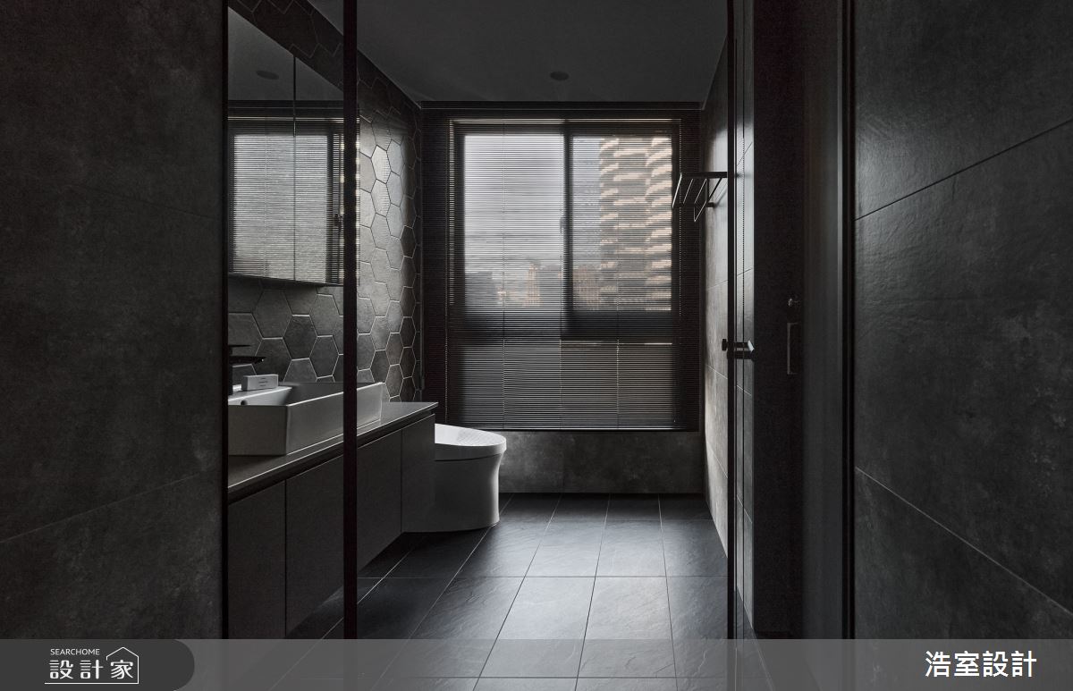 90坪中古屋(5~15年)＿日式無印風浴室案例圖片＿浩室設計＿浩室_中悅。K2+N2之20