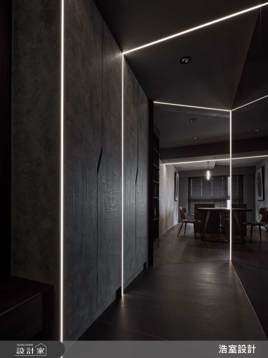 20坪新成屋(5年以下)＿混搭風走廊案例圖片＿浩室設計＿浩室_虛實獨有之10