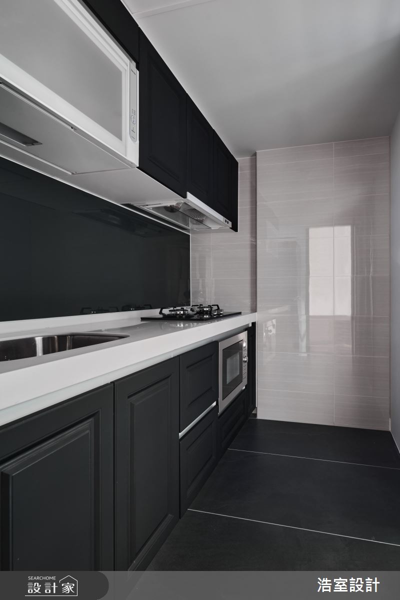 20坪新成屋(5年以下)＿混搭風廚房案例圖片＿浩室設計＿浩室_虛實獨有之12