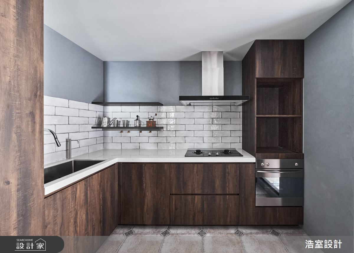 26坪中古屋(5~15年)＿混搭風廚房案例圖片＿浩室設計＿浩室_君喆之9
