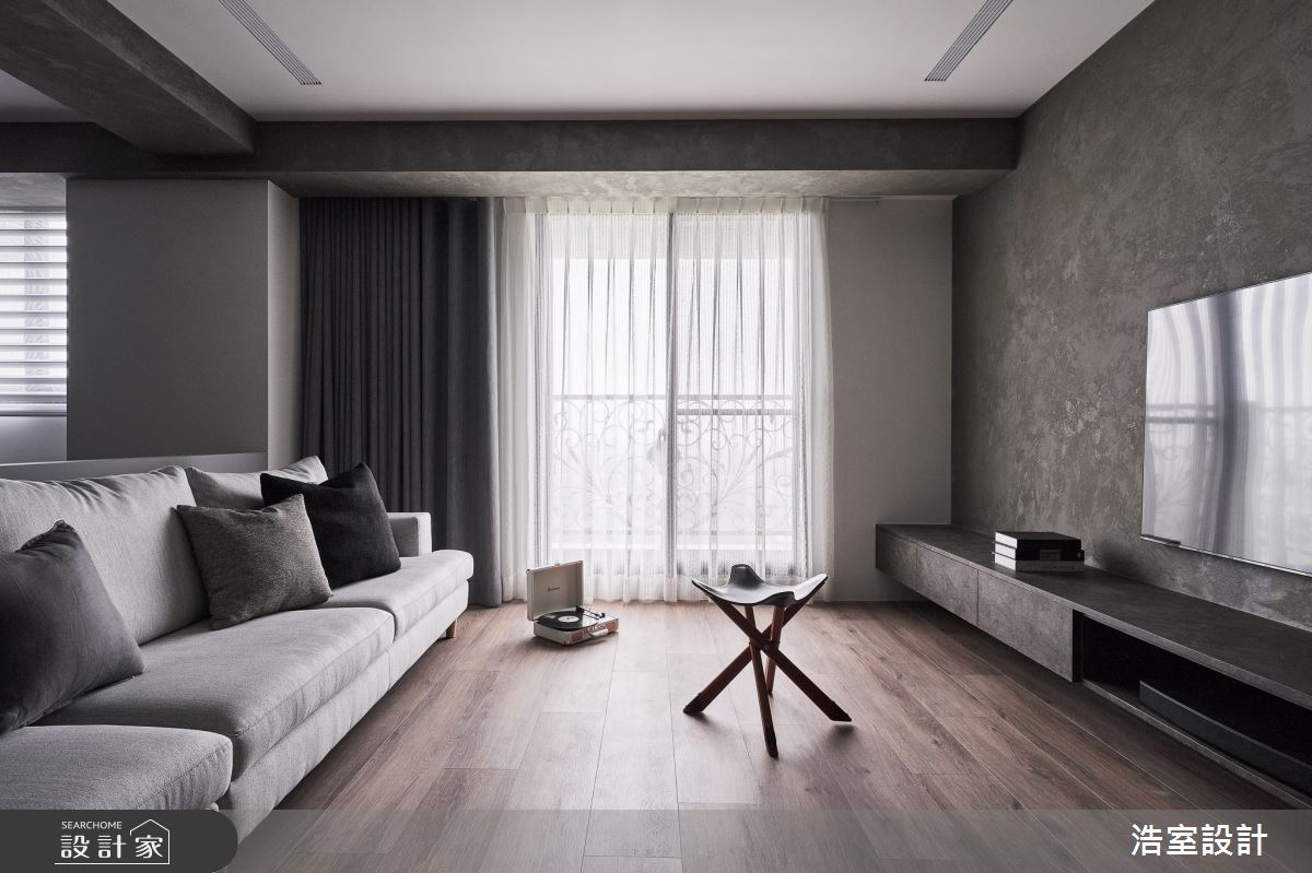26坪中古屋(5~15年)＿混搭風客廳案例圖片＿浩室設計＿浩室_君喆之4