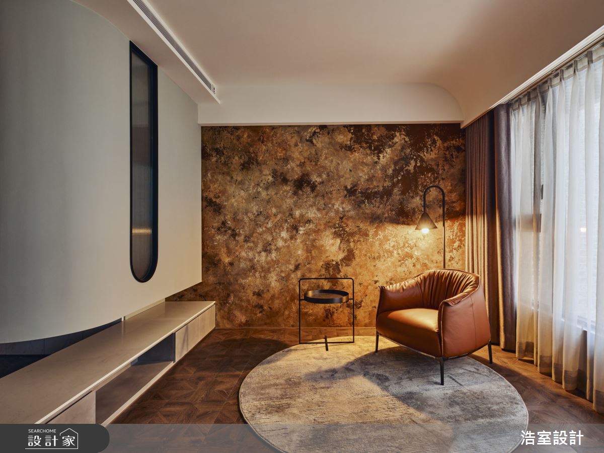 20坪新成屋(5年以下)＿混搭風客廳案例圖片＿浩室設計＿浩室_形隨意轉之6