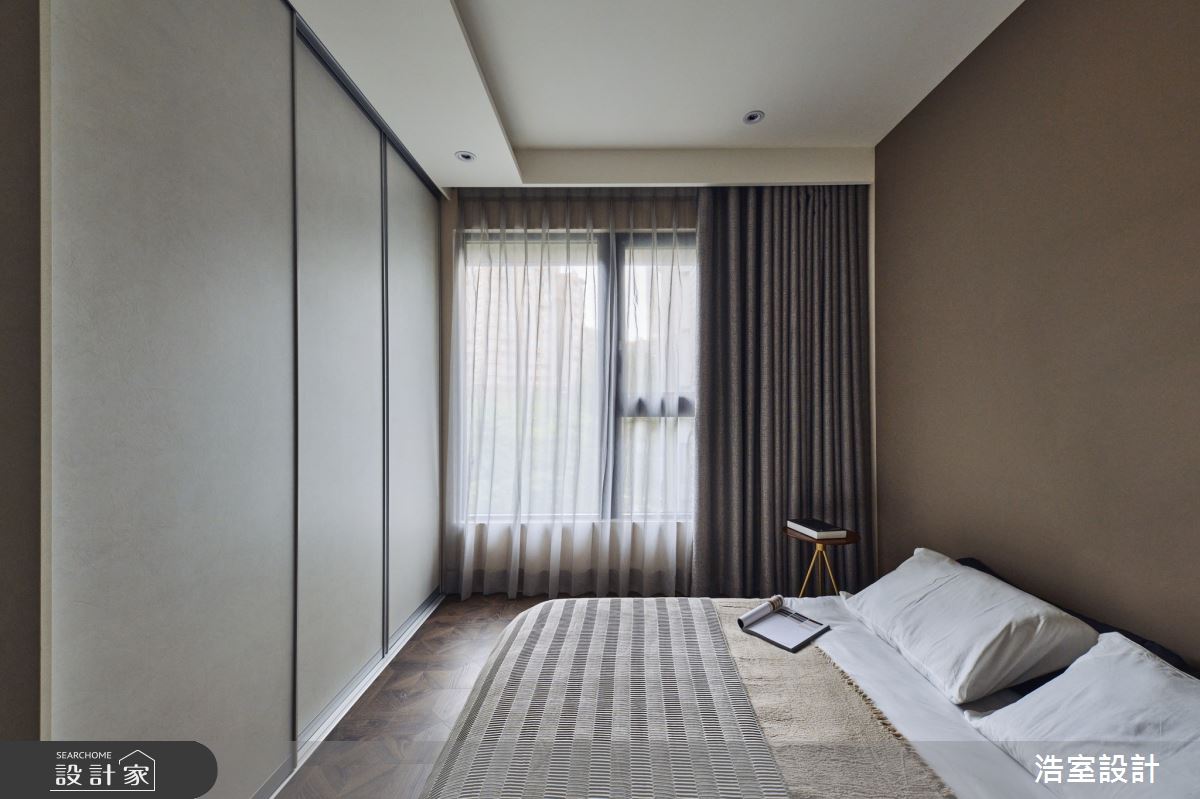 20坪新成屋(5年以下)＿混搭風臥室案例圖片＿浩室設計＿浩室_形隨意轉之15
