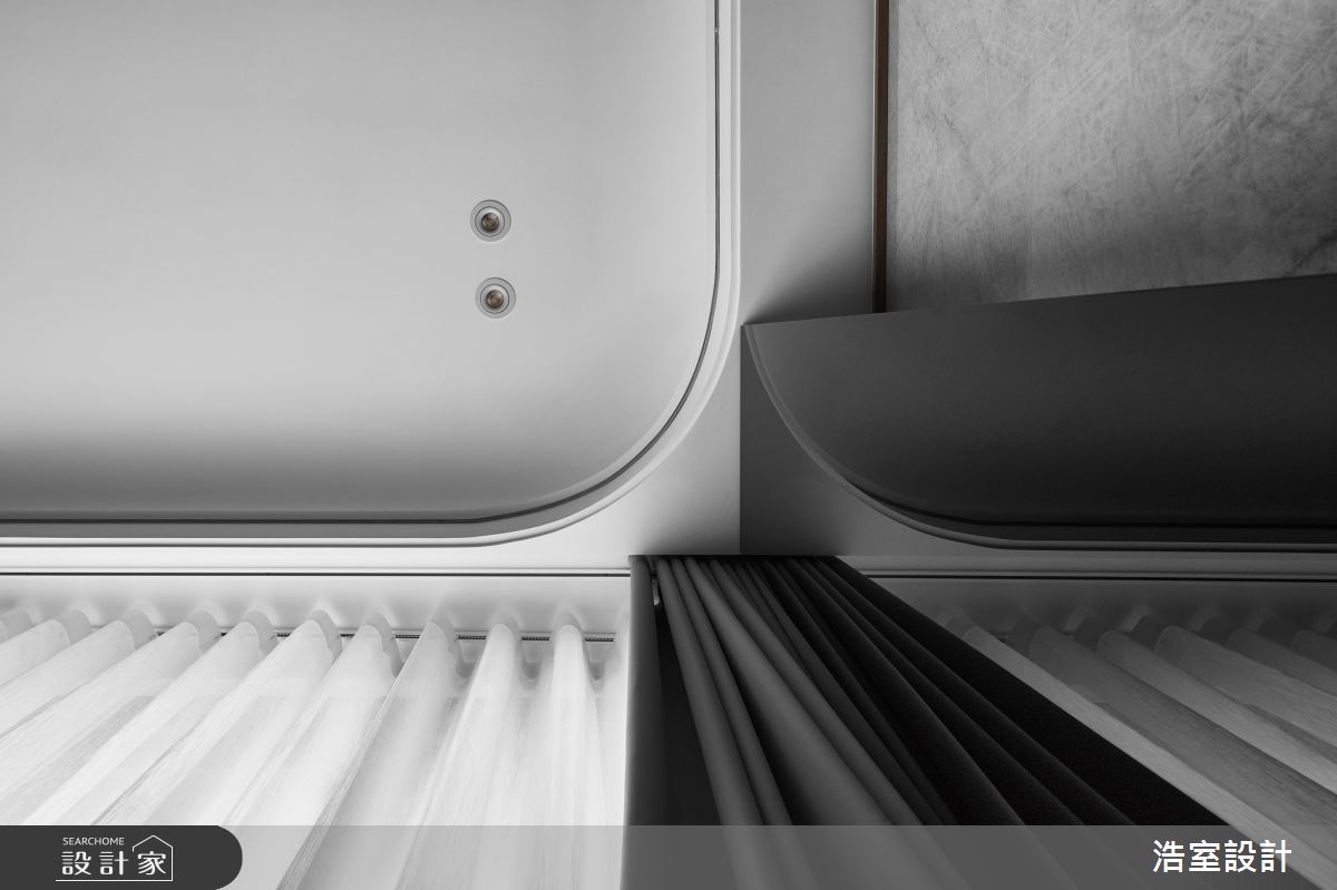 78坪新成屋(5年以下)＿現代風臥室案例圖片＿浩室設計＿浩室_層 ∙ 弧 ∙ 鏡之15