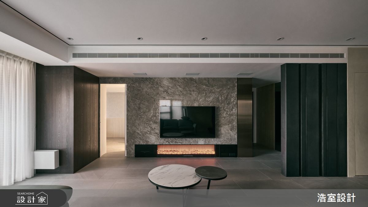 32坪新成屋(5年以下)＿現代風客廳案例圖片＿浩室設計＿浩室_74之9