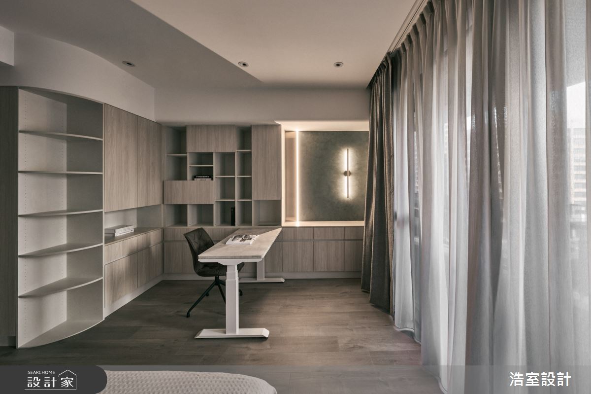 32坪新成屋(5年以下)＿現代風臥室案例圖片＿浩室設計＿浩室_74之11