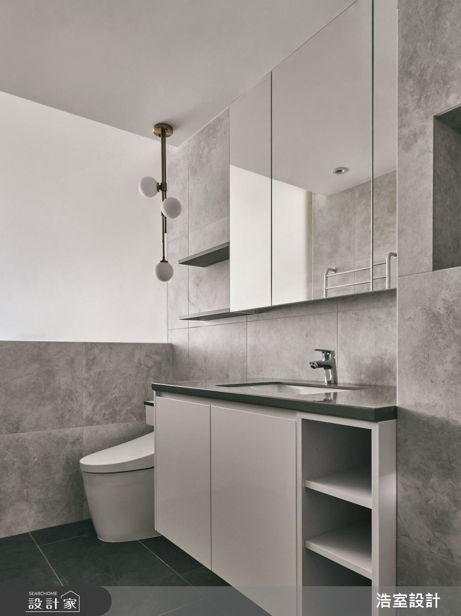 32坪新成屋(5年以下)＿現代風浴室案例圖片＿浩室設計＿浩室_74之15