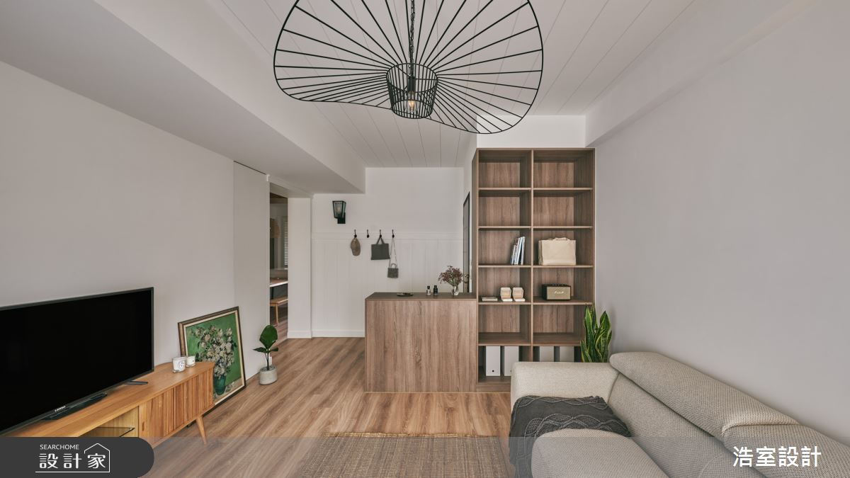 22坪中古屋(5~15年)＿混搭風客廳案例圖片＿浩室設計＿浩室_未央詩歌之4