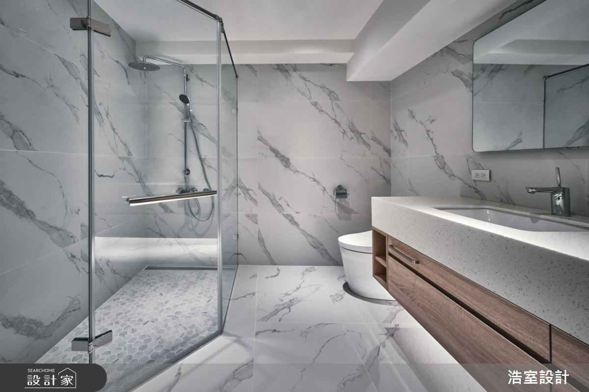 45坪老屋(16~30年)＿混搭風浴室案例圖片＿浩室設計＿浩室_國王的新都之14