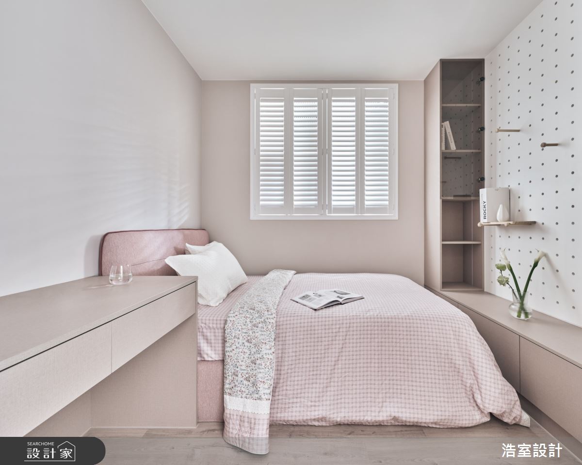 28坪新成屋(5年以下)＿現代風臥室案例圖片＿浩室設計＿浩室_冉冉絮語之12