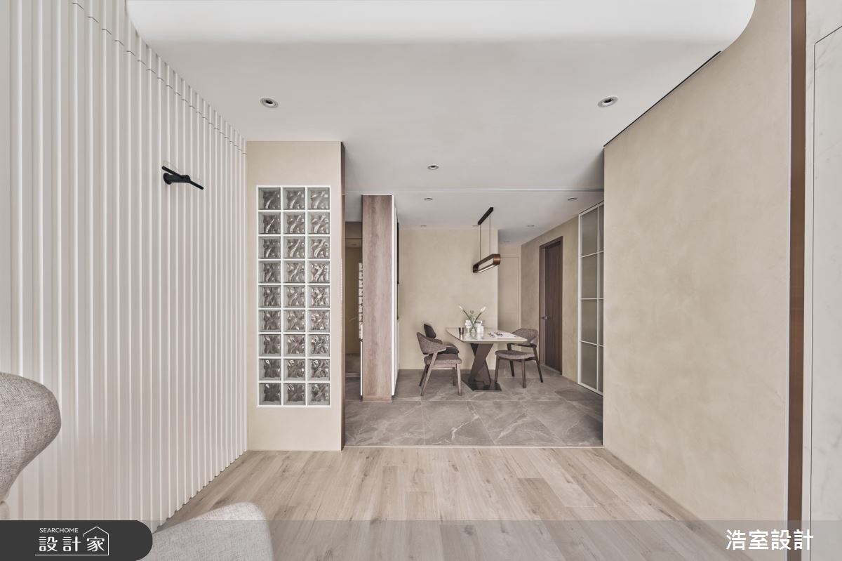 28坪新成屋(5年以下)＿現代風玄關客廳餐廳案例圖片＿浩室設計＿浩室_冉冉絮語之7