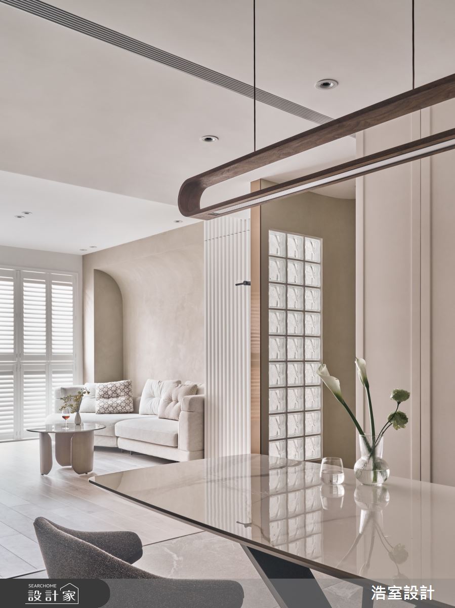 28坪新成屋(5年以下)＿現代風玄關客廳案例圖片＿浩室設計＿浩室_冉冉絮語之4