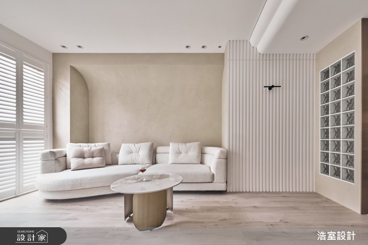 28坪新成屋(5年以下)＿現代風客廳案例圖片＿浩室設計＿浩室_冉冉絮語之5