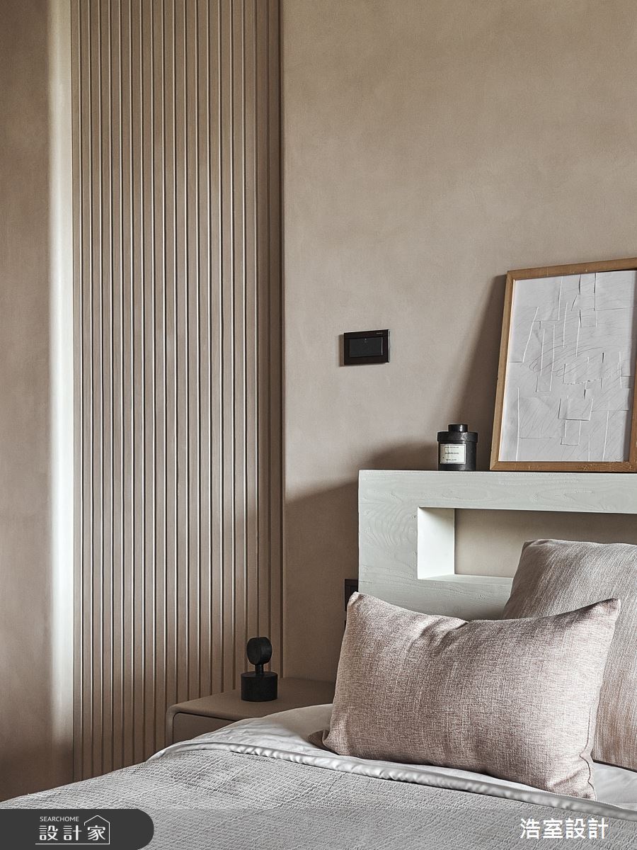 35坪新成屋(5年以下)＿侘寂風臥室案例圖片＿浩室設計＿浩室_貓咪行為學之23