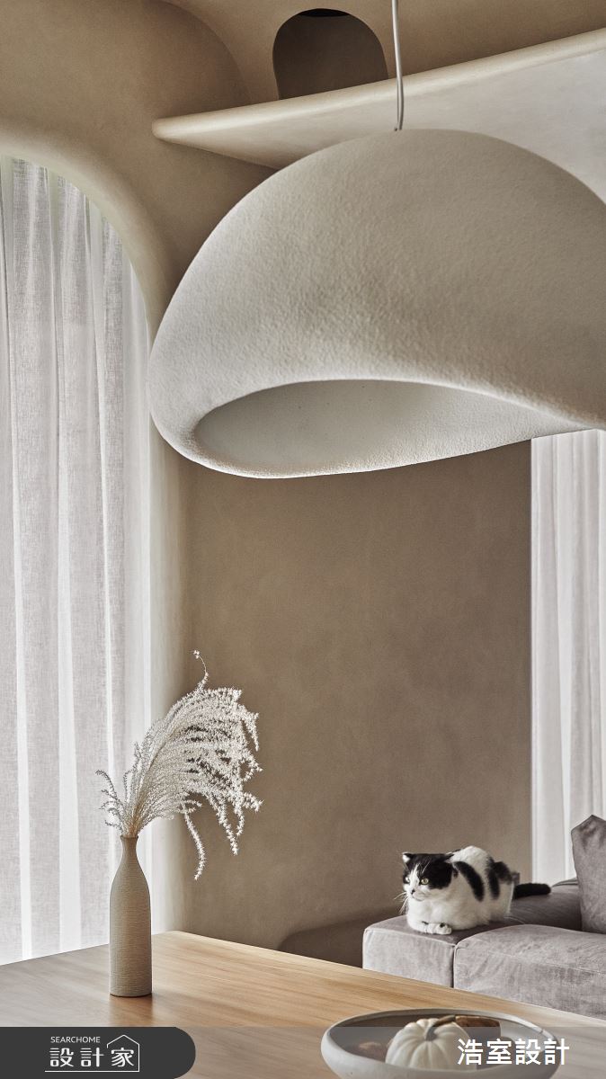 35坪新成屋(5年以下)＿侘寂風餐廳寵物案例圖片＿浩室設計＿浩室_貓咪行為學之19