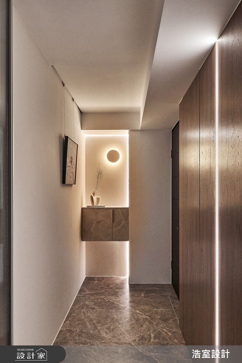 21坪新成屋(5年以下)＿現代風玄關案例圖片＿浩室設計＿浩室_琴瑟相生之1