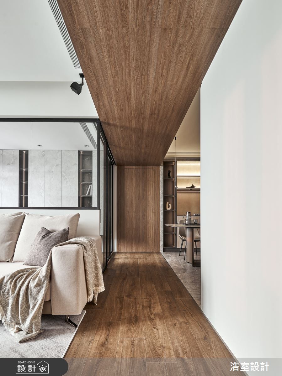 21坪新成屋(5年以下)＿現代風客廳走廊案例圖片＿浩室設計＿浩室_琴瑟相生之8