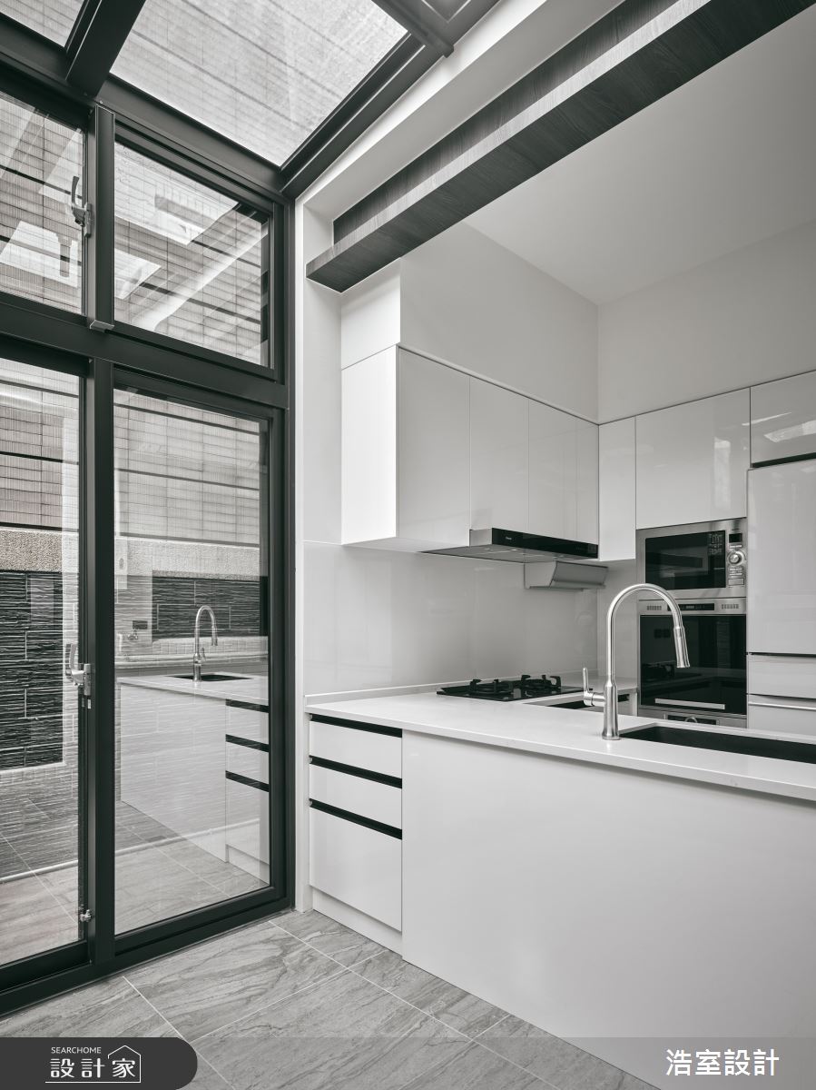 105坪新成屋(5年以下)＿現代風廚房中島案例圖片＿浩室設計＿浩室_復刻．旅行悸動之9