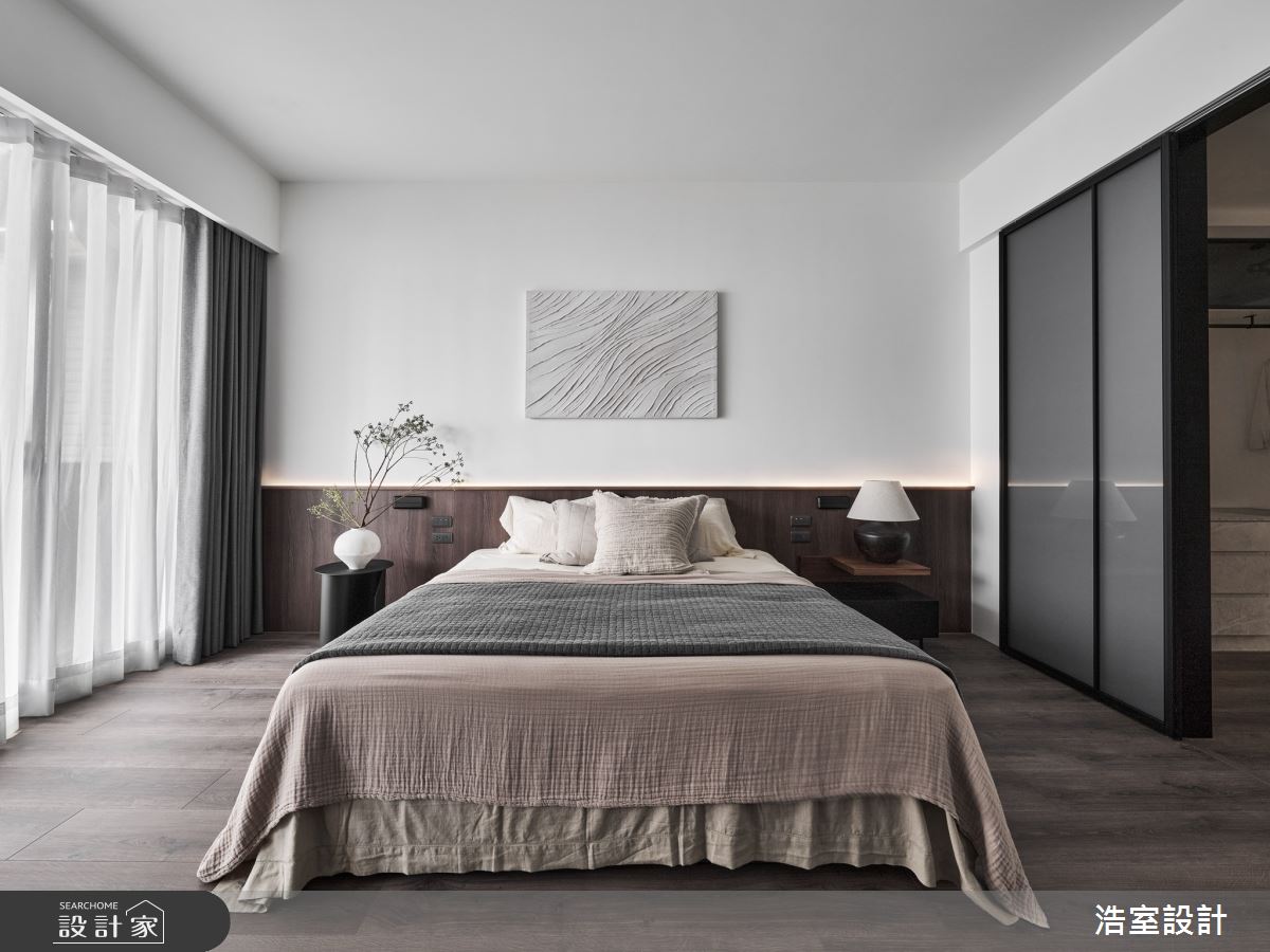 105坪新成屋(5年以下)＿現代風臥室案例圖片＿浩室設計＿浩室_復刻．旅行悸動之16
