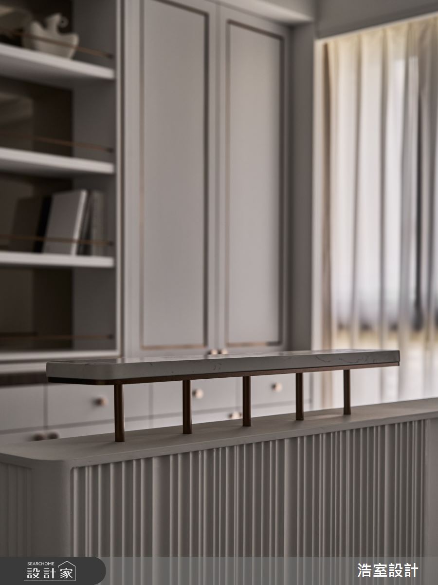 31坪新成屋(5年以下)＿現代輕奢風書房工作區案例圖片＿浩室設計＿浩室_一輕鷗之11