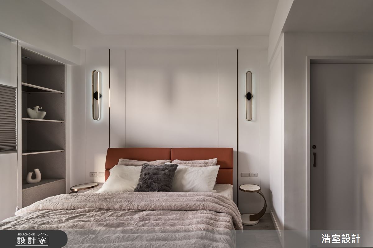 31坪新成屋(5年以下)＿現代輕奢風臥室案例圖片＿浩室設計＿浩室_一輕鷗之13
