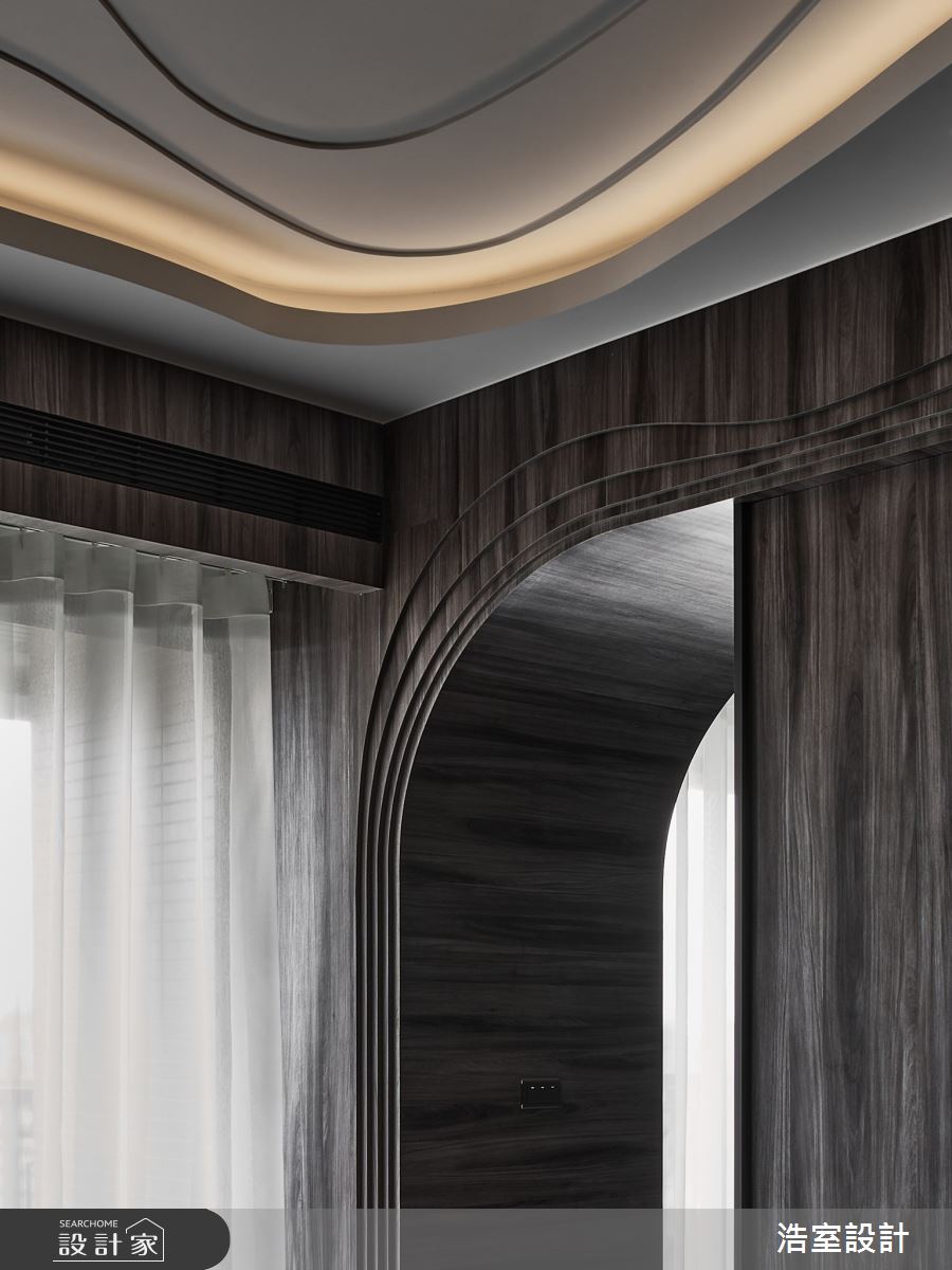 57坪新成屋(5年以下)＿混搭風客廳案例圖片＿浩室設計＿浩室_解構。序列之4