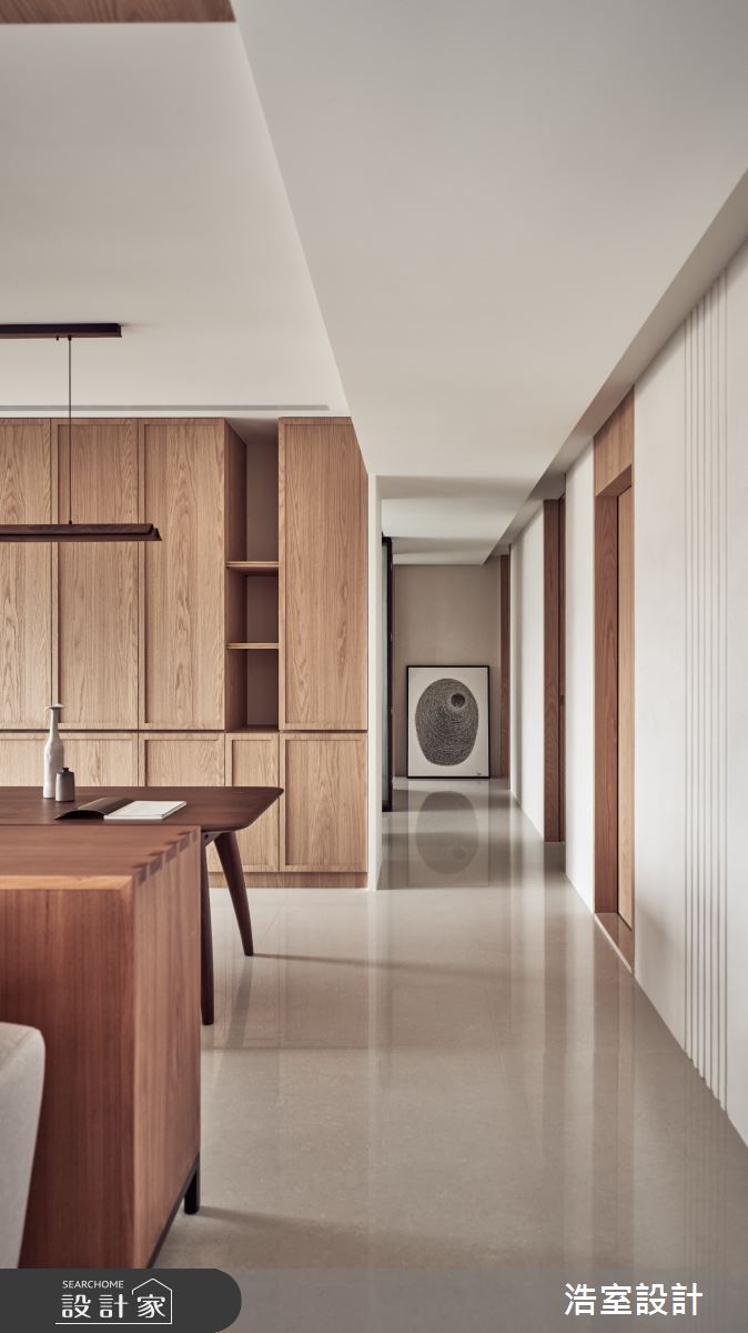 45坪新成屋(5年以下)＿日式簡約風走廊案例圖片＿浩室設計＿浩室_吟詠澄玥之11