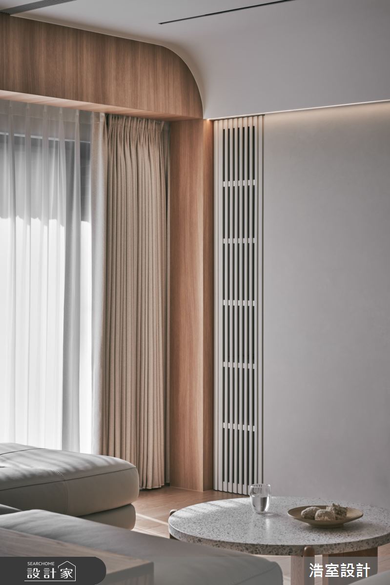 44坪新成屋(5年以下)＿日式無印風客廳案例圖片＿浩室設計＿浩室_縱橫紫家之10