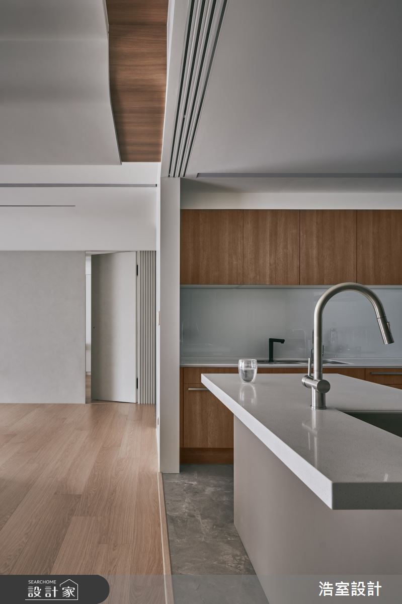 44坪新成屋(5年以下)＿日式無印風中島案例圖片＿浩室設計＿浩室_縱橫紫家之11
