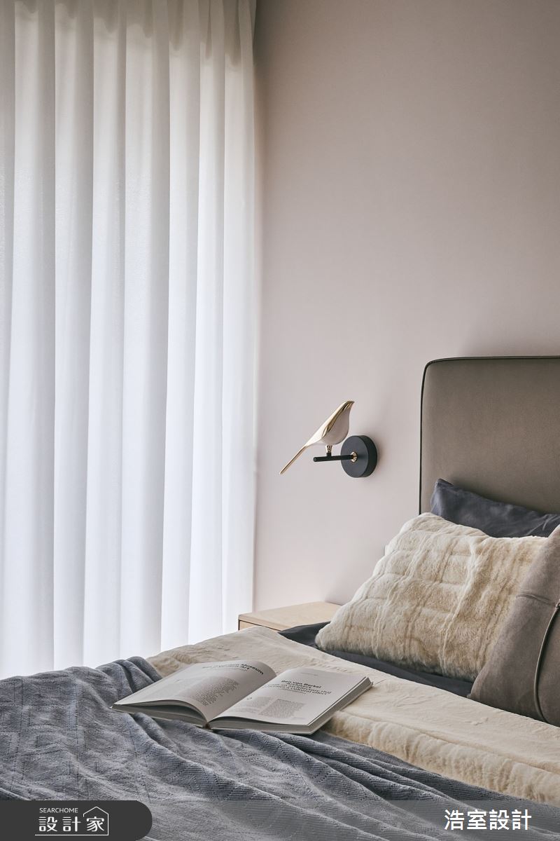 44坪新成屋(5年以下)＿日式無印風臥室案例圖片＿浩室設計＿浩室_縱橫紫家之12