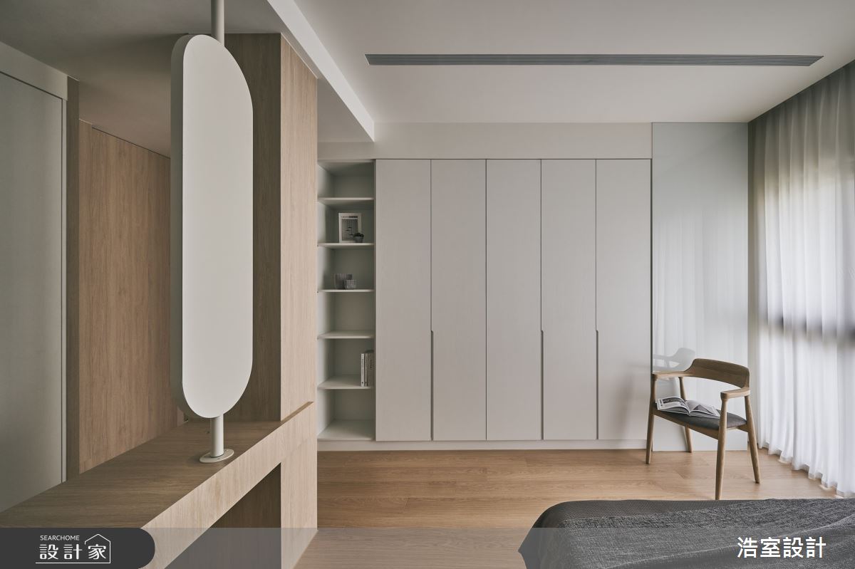 44坪新成屋(5年以下)＿日式無印風臥室案例圖片＿浩室設計＿浩室_縱橫紫家之16