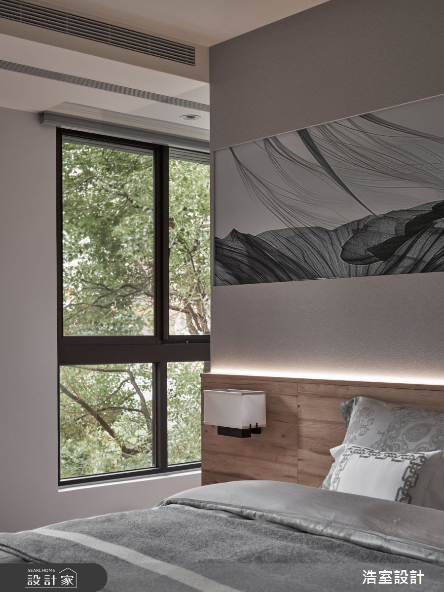 30坪中古屋(5~15年)＿現代風臥室案例圖片＿浩室設計＿浩室_靜江月之14