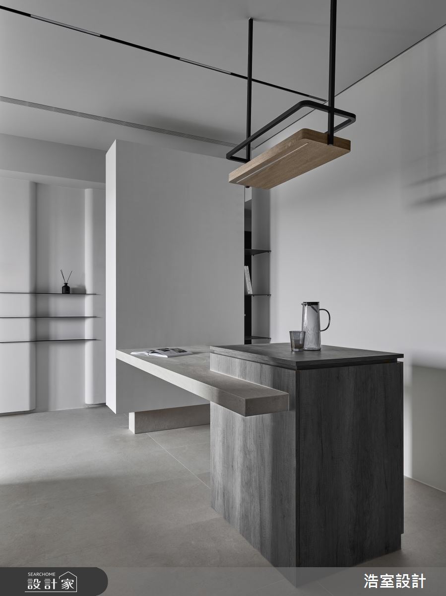 18坪中古屋(5~15年)＿現代風餐廳案例圖片＿浩室設計＿浩室_轉場。入境之7
