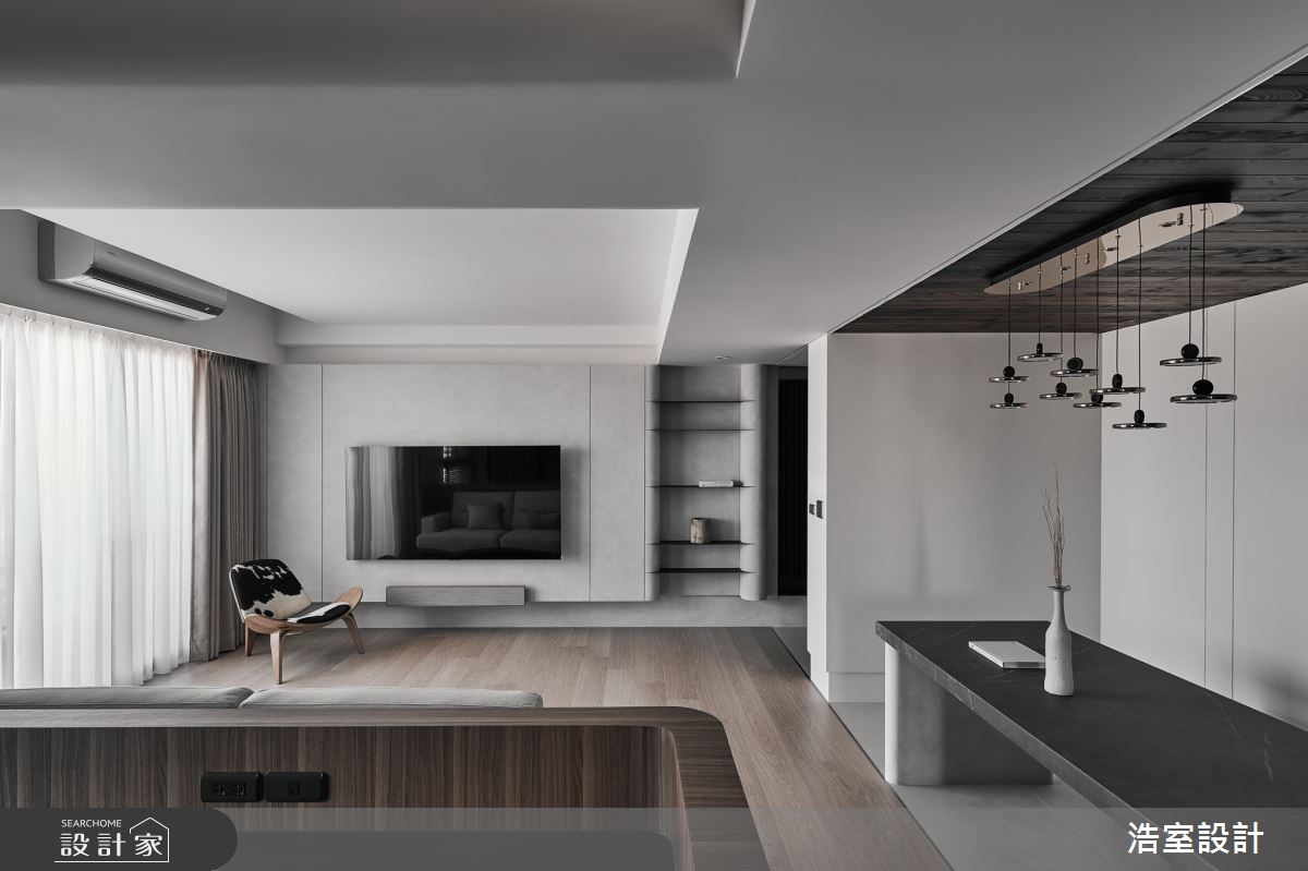 28坪新成屋(5年以下)＿混搭風客廳餐廳案例圖片＿浩室設計＿浩室_迴游之6