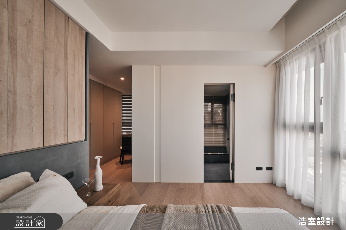 28坪新成屋(5年以下)＿混搭風臥室案例圖片＿浩室設計＿浩室_迴游之14