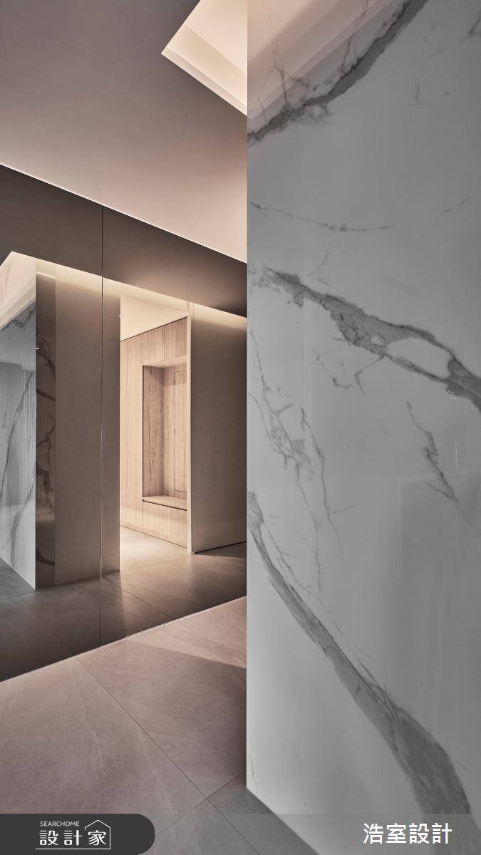 32坪新成屋(5年以下)＿混搭風走廊案例圖片＿浩室設計＿浩室_心。新 平衡之6