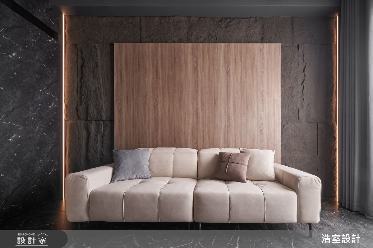 35坪新成屋(5年以下)＿現代風客廳案例圖片＿浩室設計＿浩室_宴。遊之15