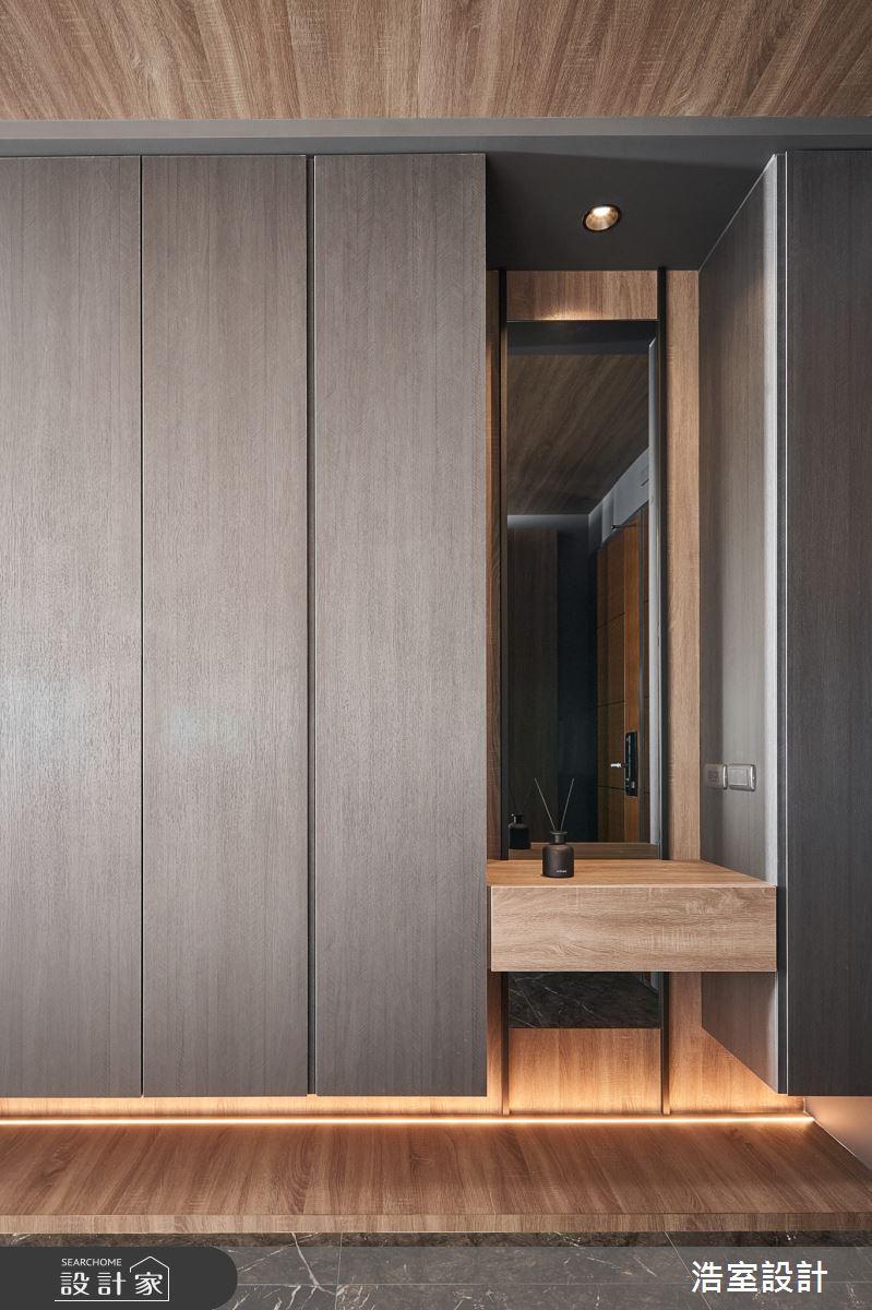 35坪新成屋(5年以下)＿現代風玄關案例圖片＿浩室設計＿浩室_宴。遊之16