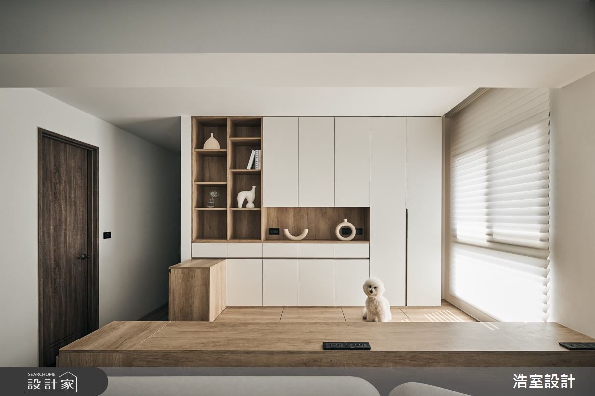 25坪新成屋(5年以下)＿混搭風多功能室案例圖片＿浩室設計＿浩室_麥穗之3