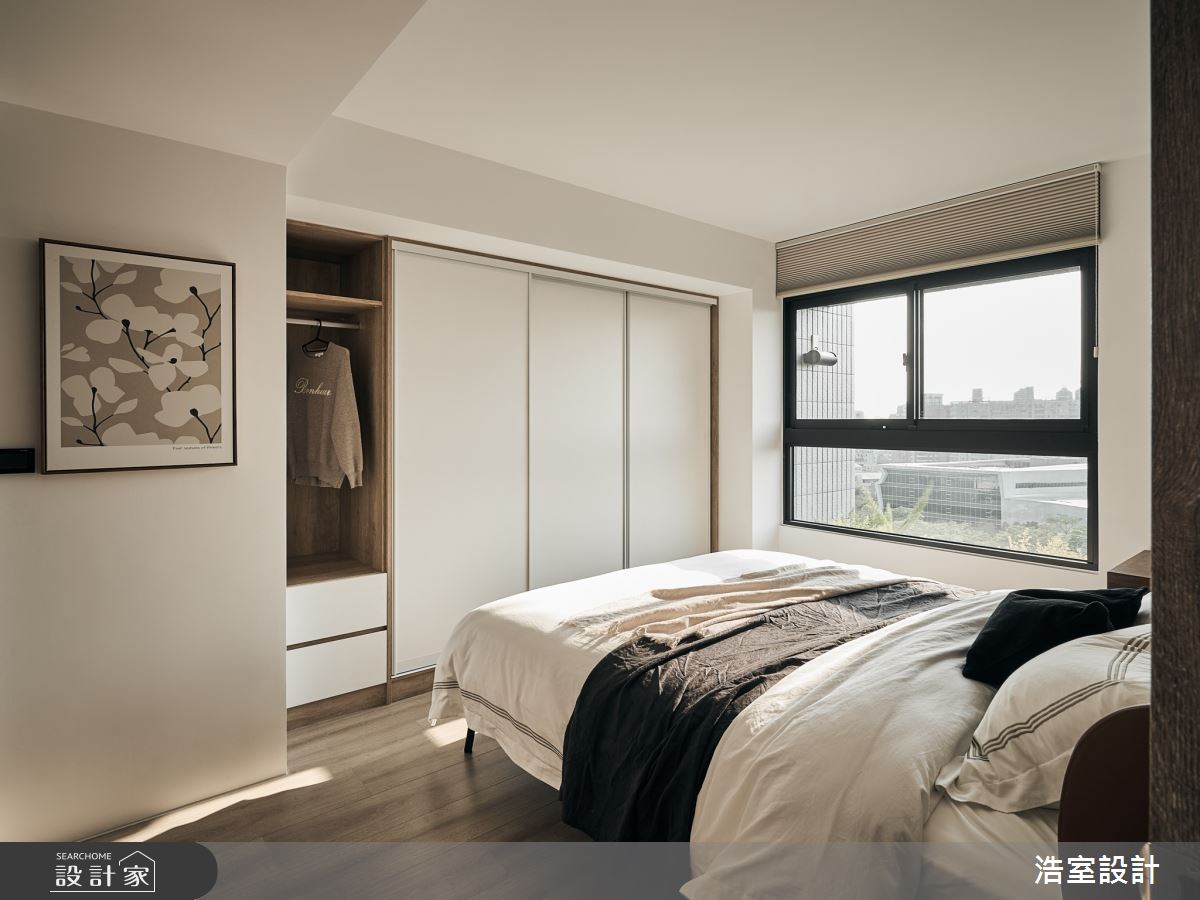 25坪新成屋(5年以下)＿混搭風臥室案例圖片＿浩室設計＿浩室_麥穗之11