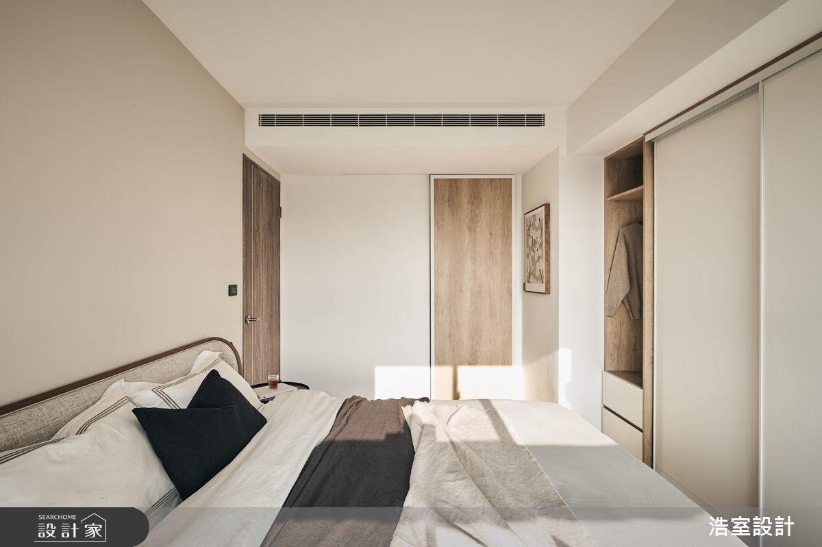 25坪新成屋(5年以下)＿混搭風臥室案例圖片＿浩室設計＿浩室_麥穗之12