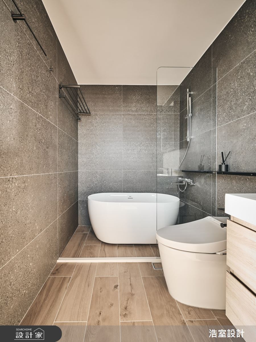 25坪新成屋(5年以下)＿混搭風浴室案例圖片＿浩室設計＿浩室_麥穗之13