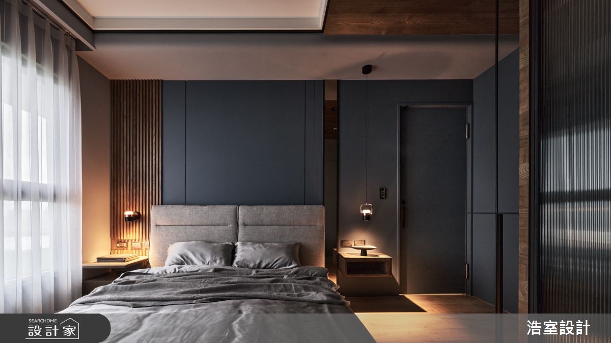 20坪新成屋(5年以下)＿侘寂風臥室案例圖片＿浩室設計＿浩室_協奏曲之17