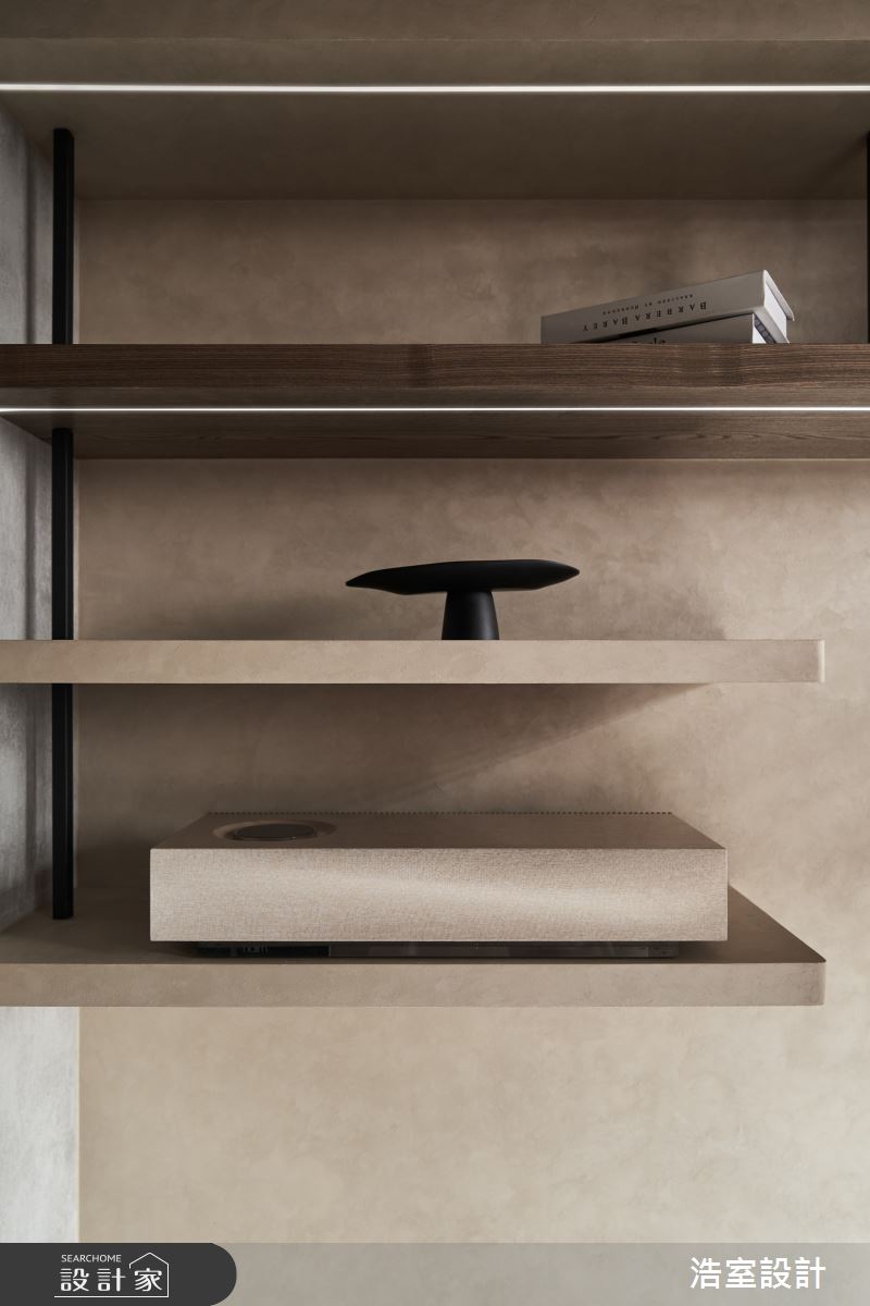 20坪新成屋(5年以下)＿侘寂風書房案例圖片＿浩室設計＿浩室_協奏曲之13