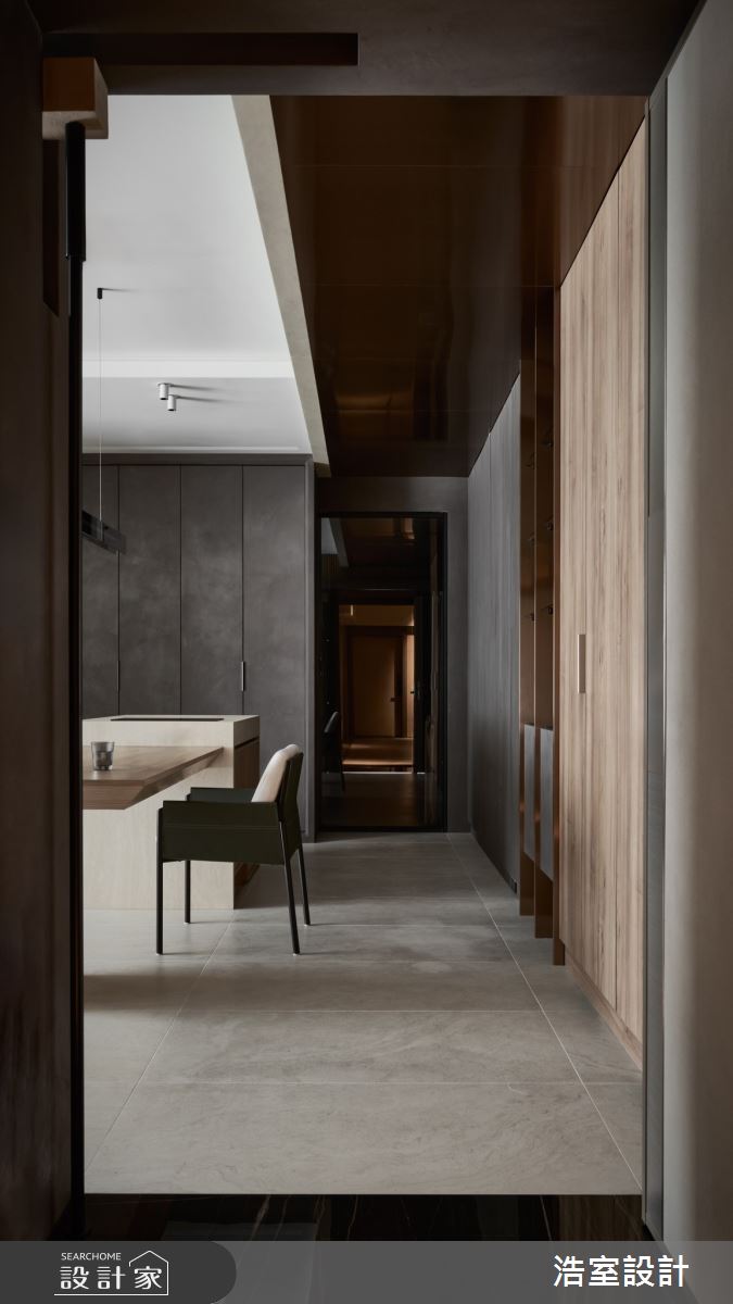 30坪新成屋(5年以下)＿現代風玄關案例圖片＿浩室設計＿浩室_飛行時數之13