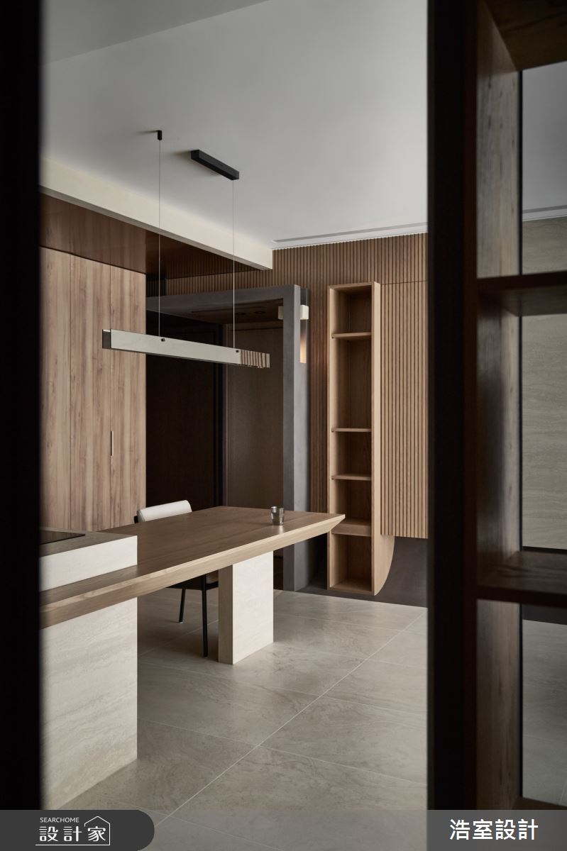 30坪新成屋(5年以下)＿現代風餐廳案例圖片＿浩室設計＿浩室_飛行時數之7