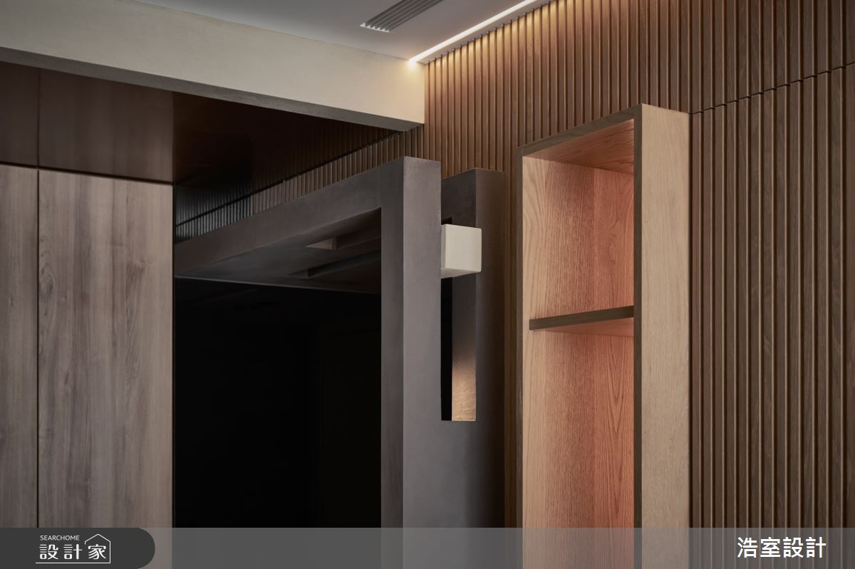 30坪新成屋(5年以下)＿現代風玄關案例圖片＿浩室設計＿浩室_飛行時數之10
